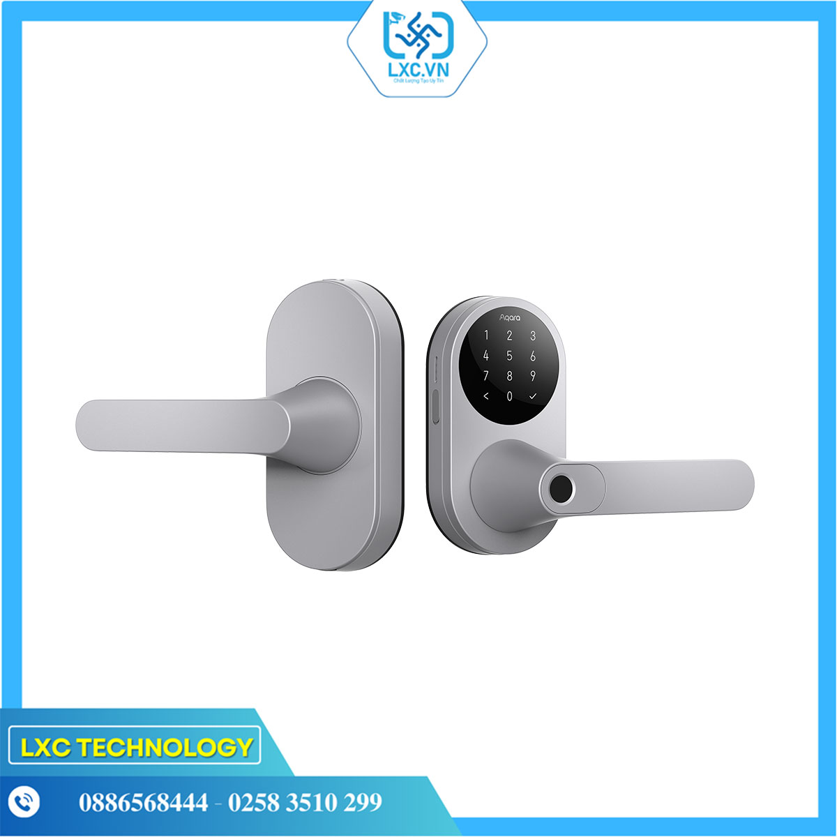 Khóa cửa thông minh U300 (Đen/ Bạc)